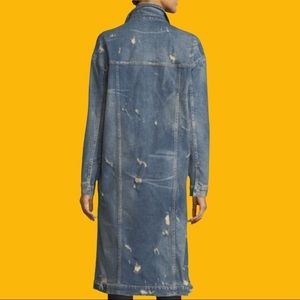 Hudson Long Denim Duster Jacket